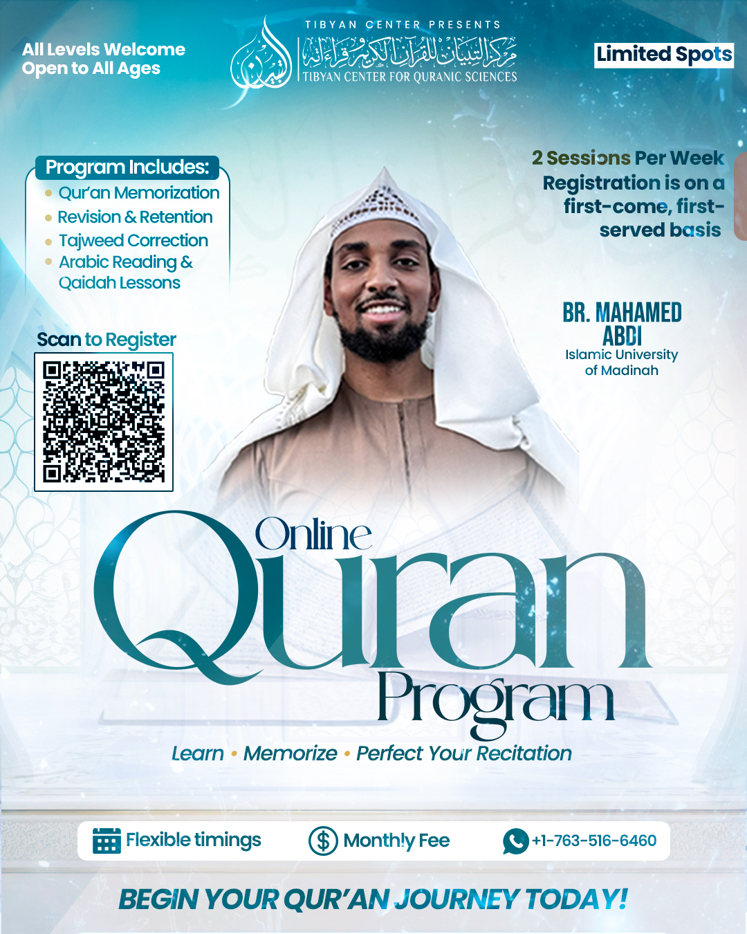 Online Quran Program- Register Today!
